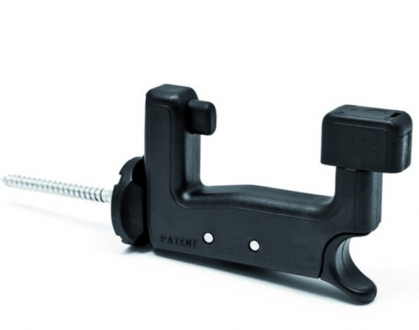 Shutter holder standard with screws 70 mm (x2 pieces) Mod TOP BLACK