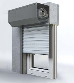 Cassonetto esterno in alluminio